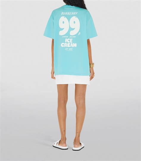 Burberry Ice Cream Print Oversized T